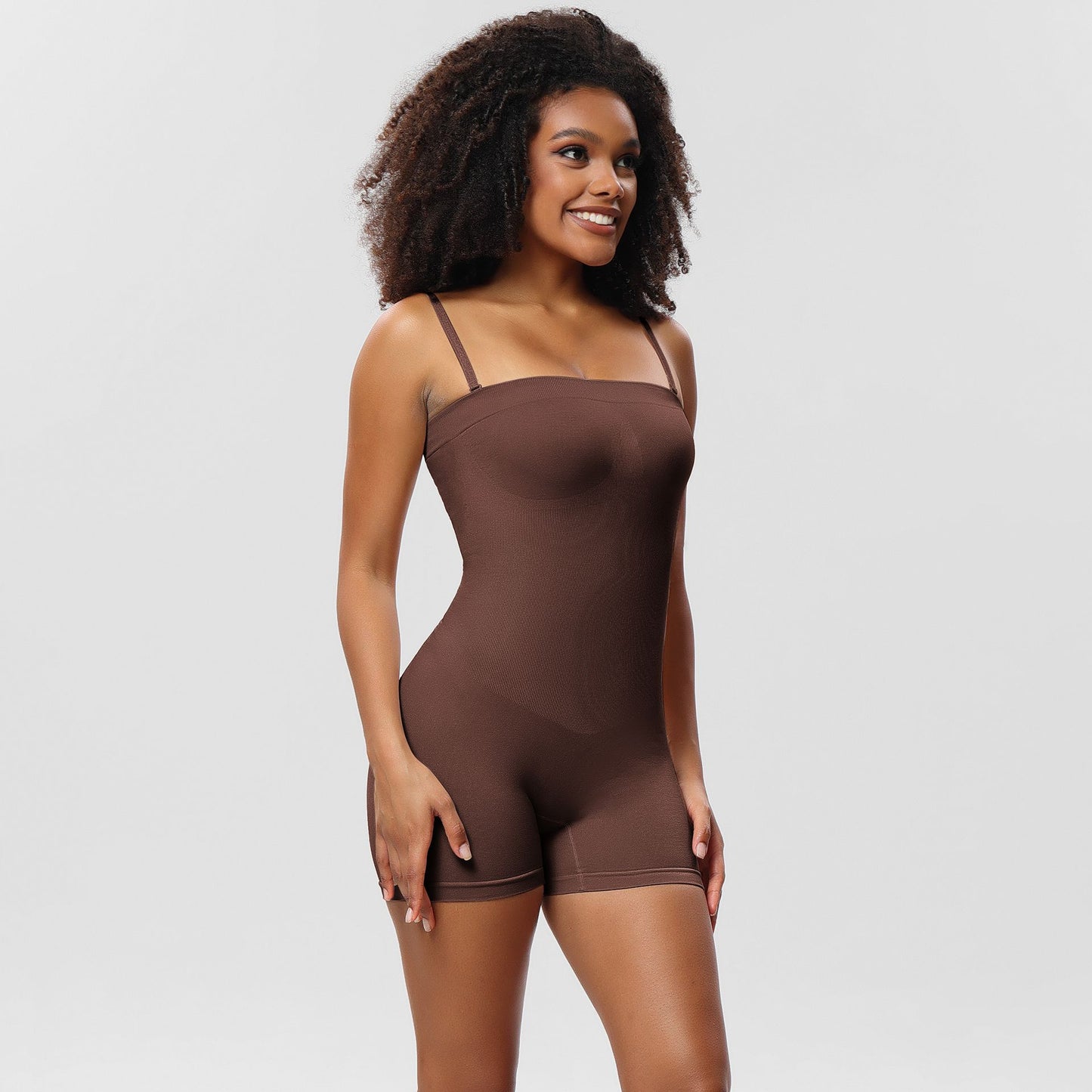 Women’s Full Body Shapewear Bodysuit – Seamless Strapless Corset Tummy Control & Hip Lifting Shaper