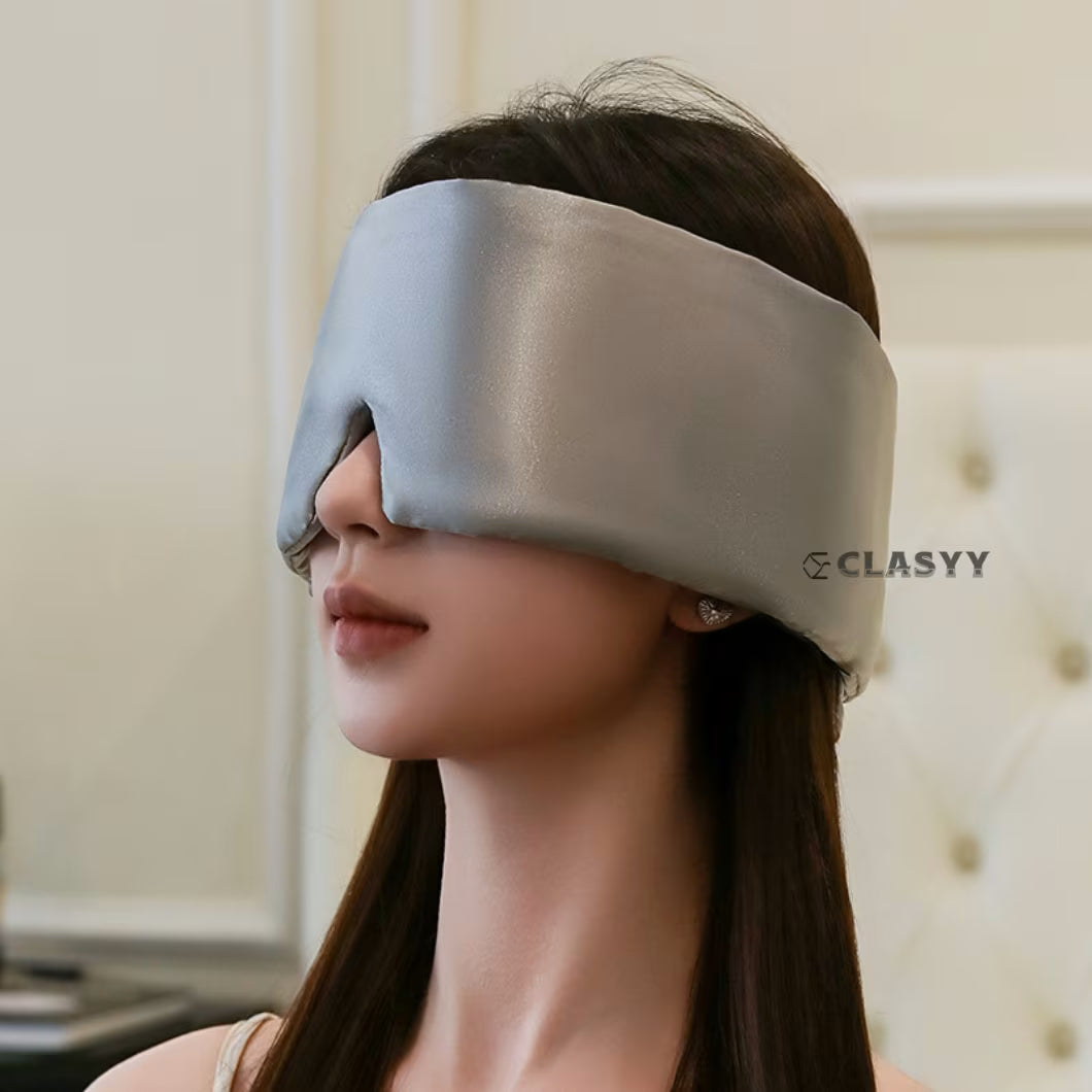 Mulberry Silk Eye Mask for Men and Women, Sleep, Office, Travel, Lunch Break