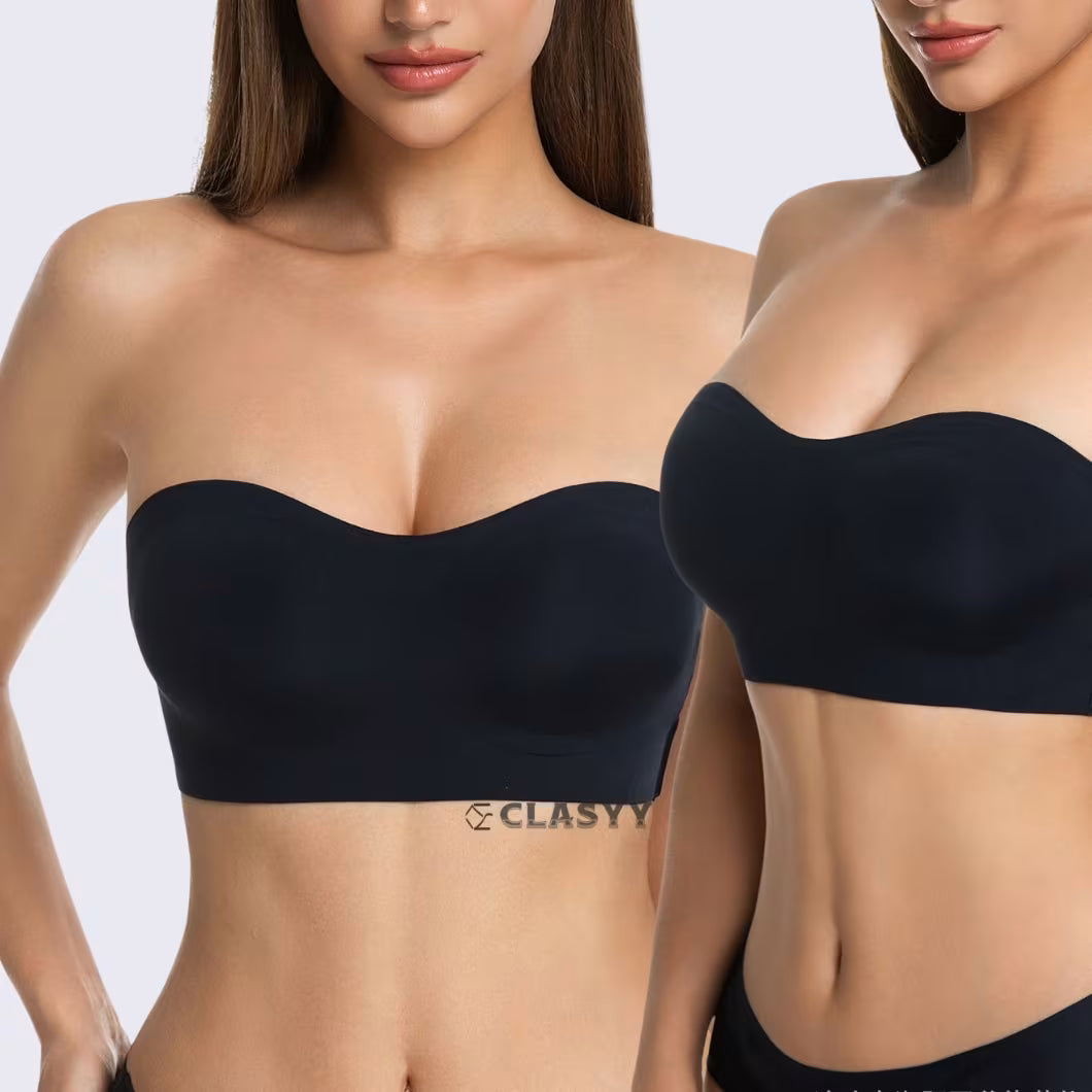 Strapless Women’s Bra with Side Buckle – Sexy, Secure & Comfortable
