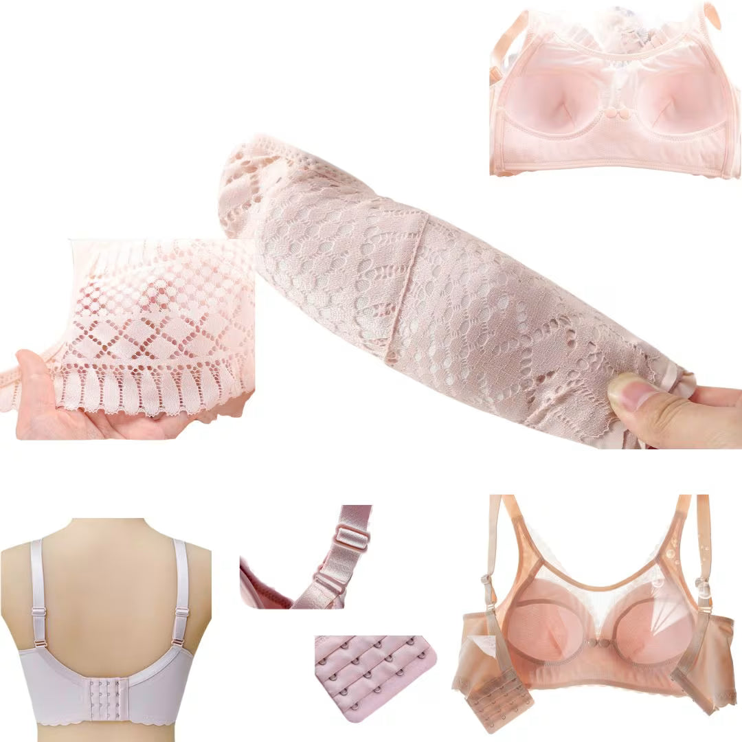Postpartum Nursing Bra for Breastfeeding Mothers, Maternity Bra with Front Opening
