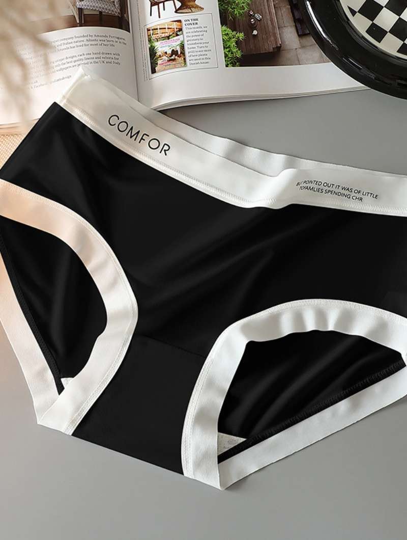 Skin-friendly Girl's Ice Silk Underwear Sweet and Comfortable Simple | Underwear for Women