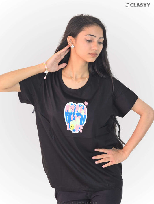 Women's T-shirt Half Sleeve