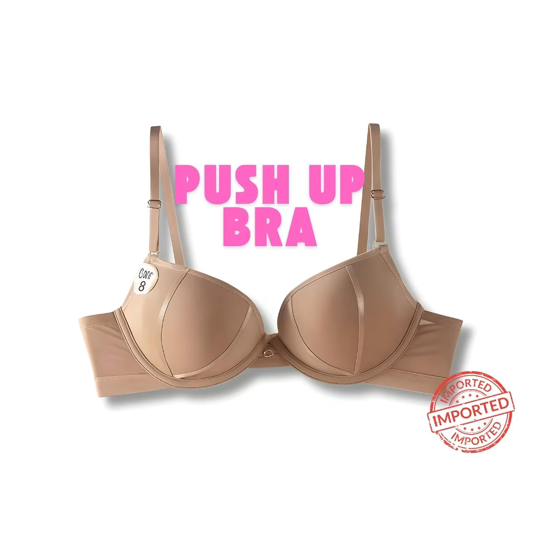 Premium Seamless Upper Support, Adjustable & Comfortable Push Up Bra Anti-Sagging