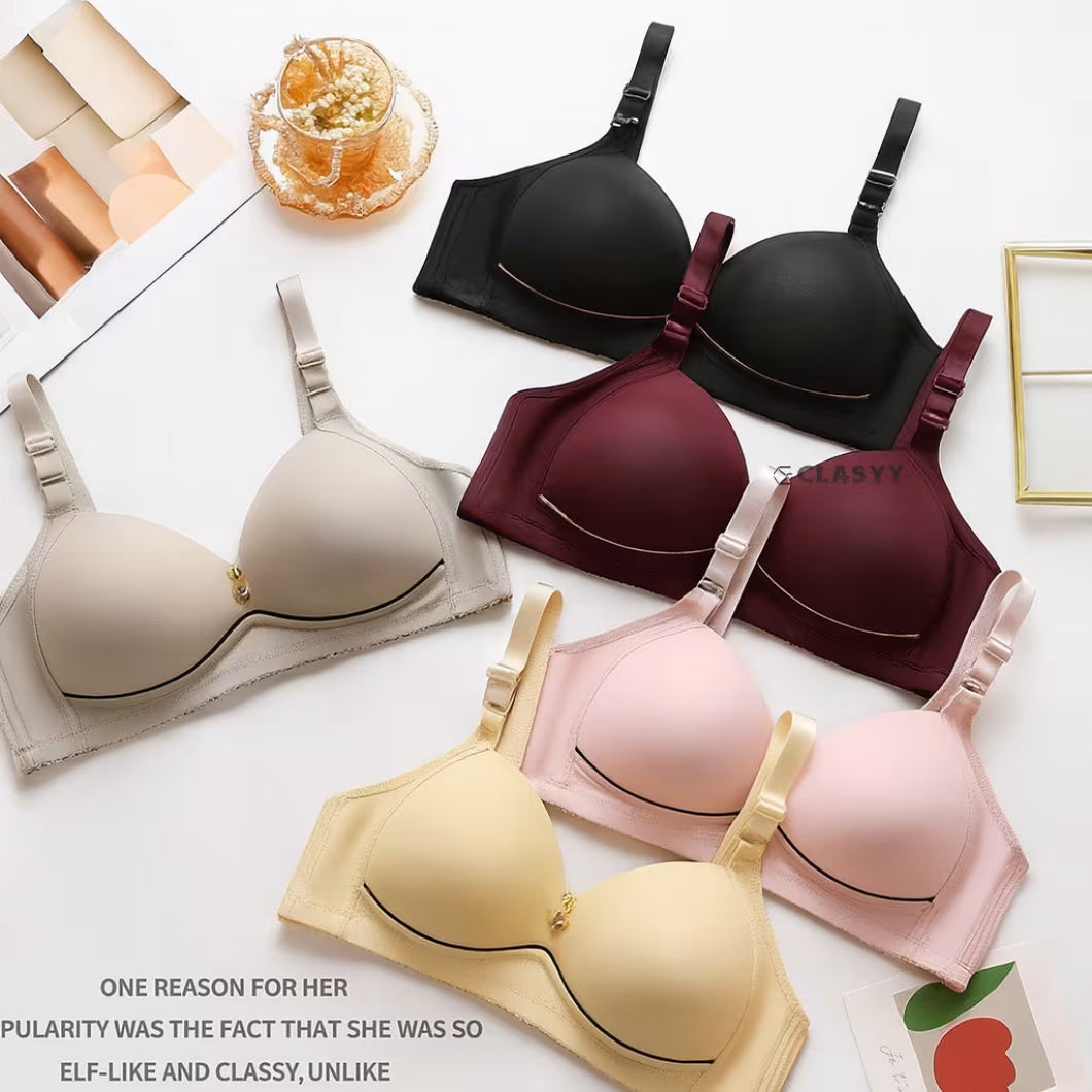 Plus size thin cup shiny bra, large size sexy bralette, supportive sports bra for women