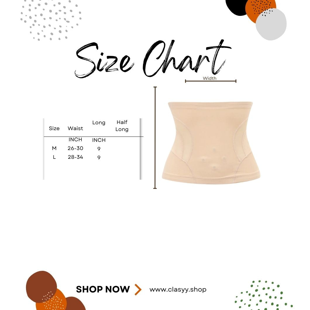 Women Postpartum Belly Waist Cover Thin