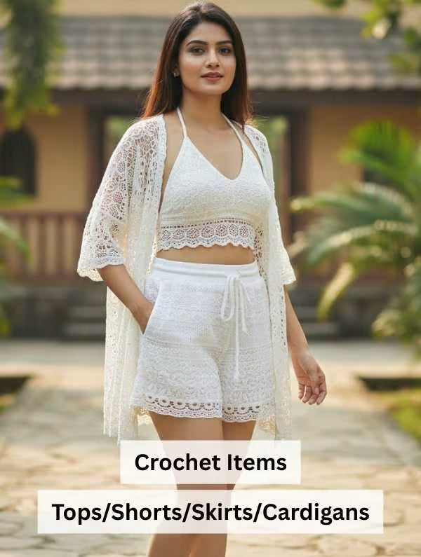 Imported crochet top for women Bangladesh