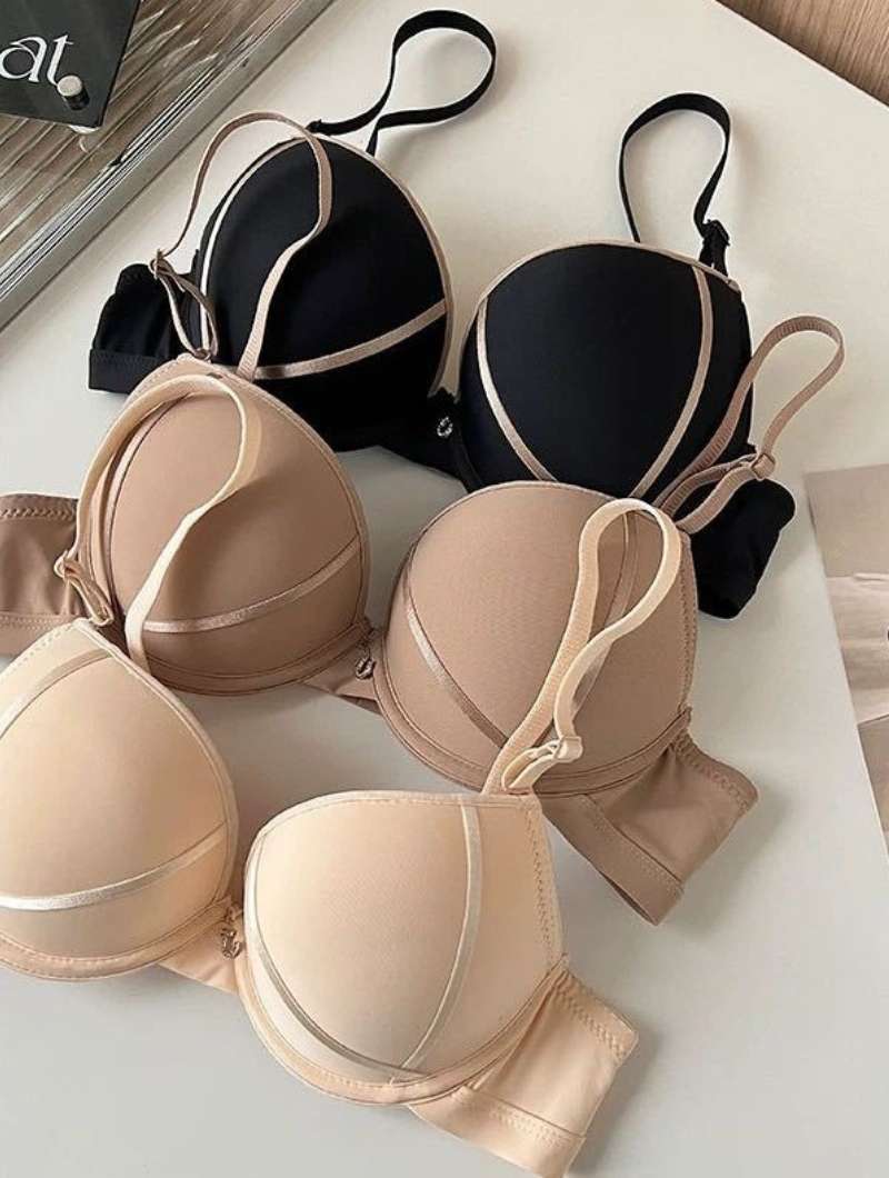 Premium Seamless Upper Support, Adjustable & Comfortable Push Up Bra Anti-Sagging