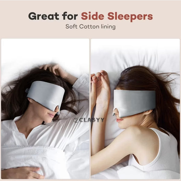 Mulberry Silk Eye Mask for Men and Women, Sleep, Office, Travel, Lunch Break