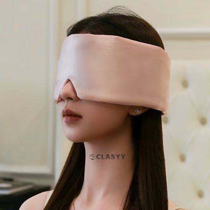 Mulberry Silk Eye Mask for Men and Women, Sleep, Office, Travel, Lunch Break