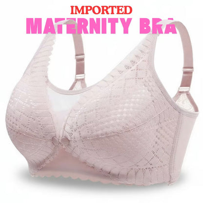 Postpartum Nursing Bra for Breastfeeding Mothers, Maternity Bra with Front Opening