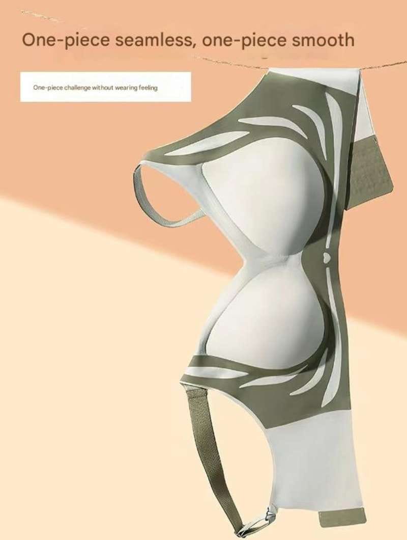 Push Up Bra Beautiful Back Traceless Upper Support, Adjustable & Comfortable  Anti-Sagging