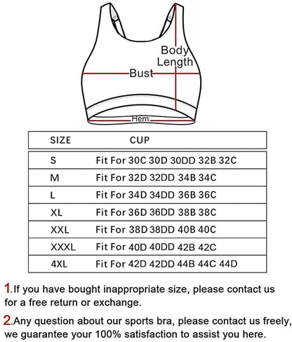 Front Zipper Sports Bra for Women – High Impact Shockproof Wireless Fitness Bra