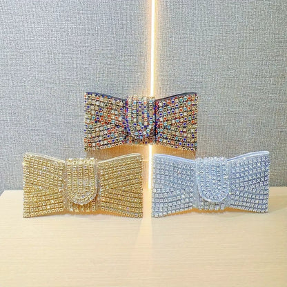 Vintage Diamond Banquet Clutch – Elegant Women’s Evening Handbag