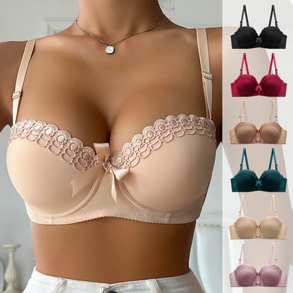 French Style Smooth Support Bra – Elegant Fit, Powerful Support ✨
