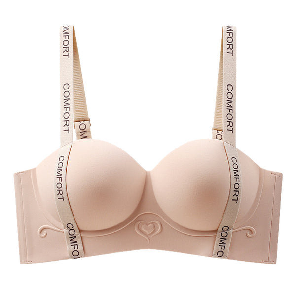 Half-Cup Push-Up Bra – For Small Breasts, Wireless & Anti-Sag Design