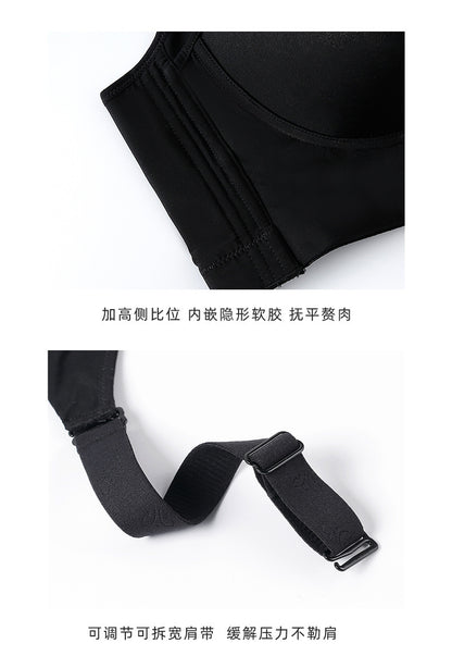 Women's Plus Size 3/4 Cup Push Up Wireless Bra