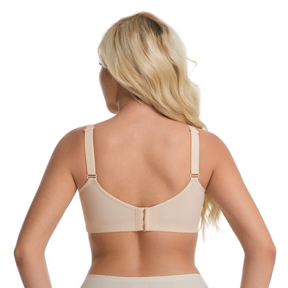 Plus Size Seamless Bra – Ultra-Thin Padded Push-Up Underwire Bra