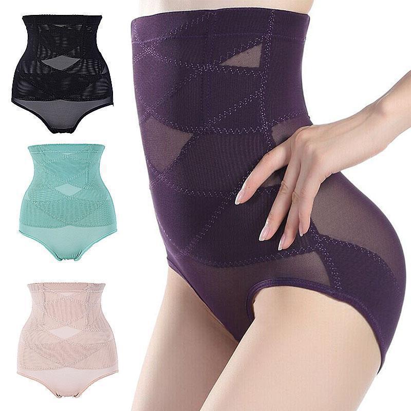 High Waist Postpartum Belly Control Panty for Women – Hip Lifting Body Shaping Shapewear (Plus Size)