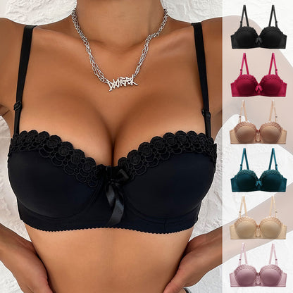 French Style Smooth Support Bra – Elegant Fit, Powerful Support ✨