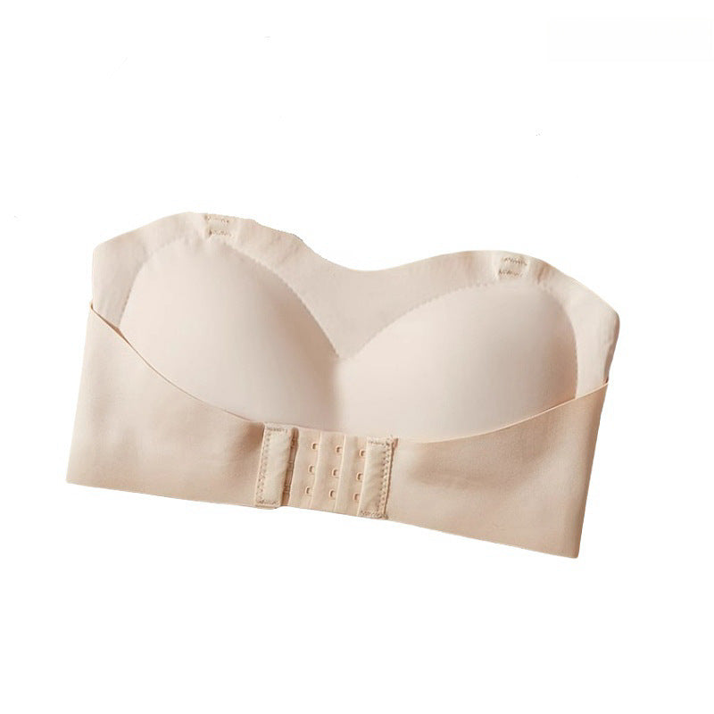 Strapless Bra for Women – Non-Slip, Invisible, Thin, Anti-Walking Beauty-Back