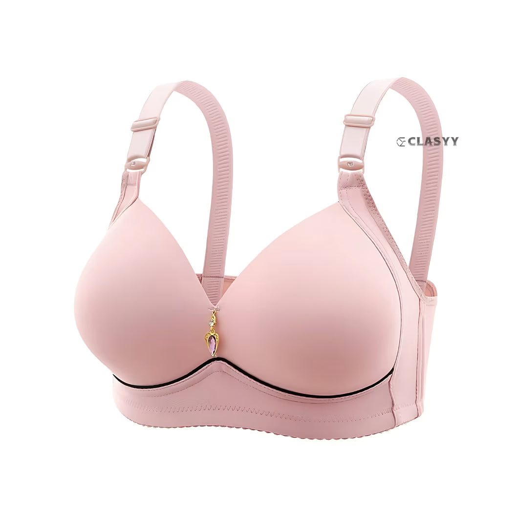 Plus size thin cup shiny bra, large size sexy bralette, supportive sports bra for women