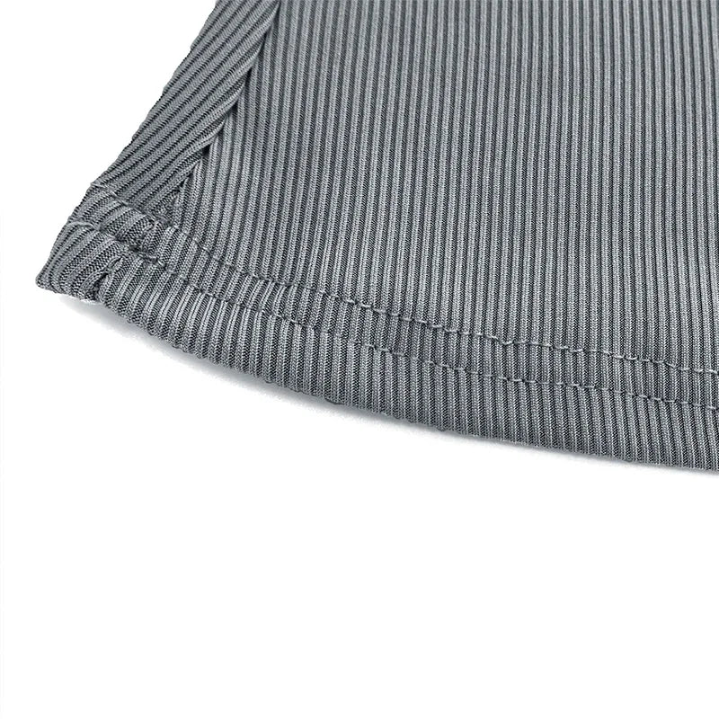 High Elastic Milk Silk Slim Fit Camisole for Women | Macaron Color Street Style Spaghetti Strap Crop Top