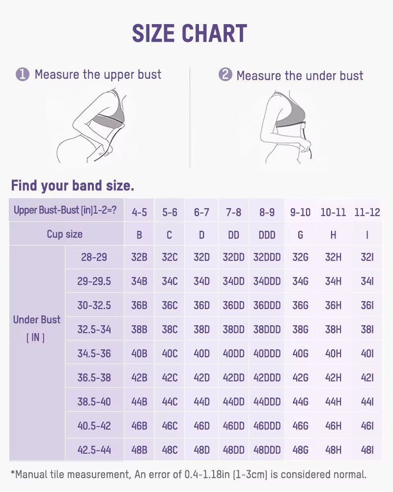 Plus Size Seamless Bra – Ultra-Thin Padded Push-Up Underwire Bra