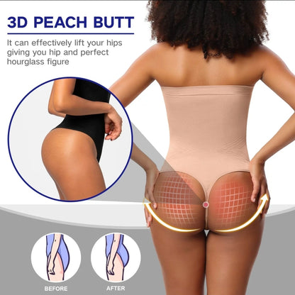 Seamless Strapless Shapewear Bodysuit – Tummy & Waist Control
