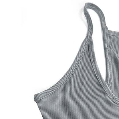 High Elastic Milk Silk Slim Fit Camisole for Women | Macaron Color Street Style Spaghetti Strap Crop Top