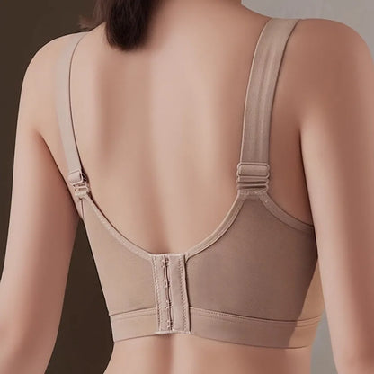 Ultra-Thin Seamless Full-Cup Bra for Women – Push-Up Support, Anti-Sagging, Plus Size Comfort Bra