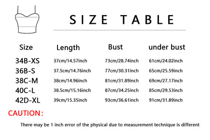 Slim Fit Camisole Top for Women – Padded Innerwear Vest Sleeveless Crop Tank
