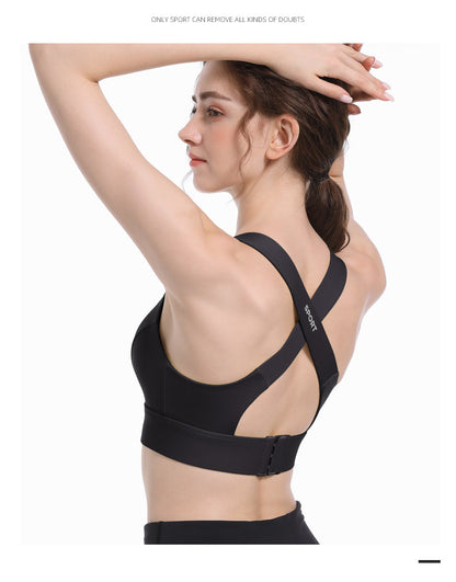 Women's High Impact Sports Bra – Shockproof Running, Yoga & Fitness Support Bra