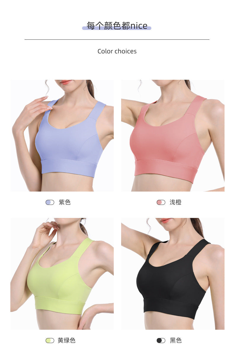 Women's High Impact Sports Bra – Shockproof Running, Yoga & Fitness Support Bra