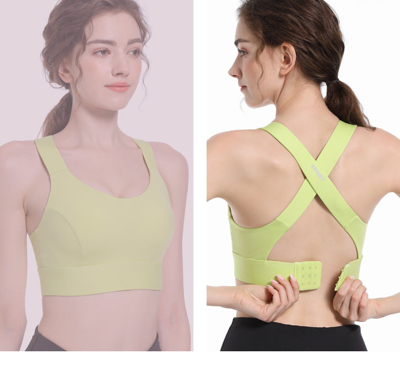 Women's High Impact Sports Bra – Shockproof Running, Yoga & Fitness Support Bra