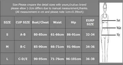Women's Cut-Out Bikini Swimsuit Set – Sexy European Style Two-Piece Beach Swimwear