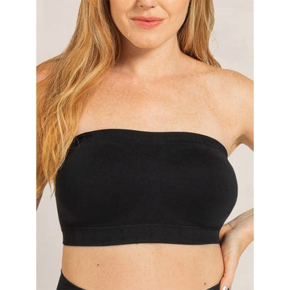 Plus Size Strapless Wireless Bra for Women – Seamless Shaping Bra with Silicone Anti-Slip Support