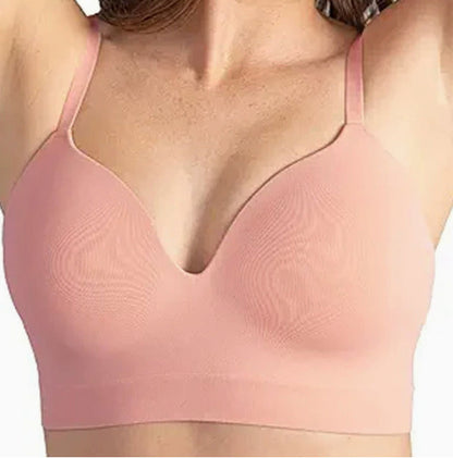 Seamless Supportive Bra for Women Without Wire – Comfortable Push-Up Side Support Shaping Bra (Plus Size Available)