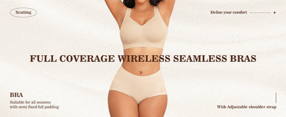 Wireless Seamless Plus Size Sports/Regular  Bra for Women