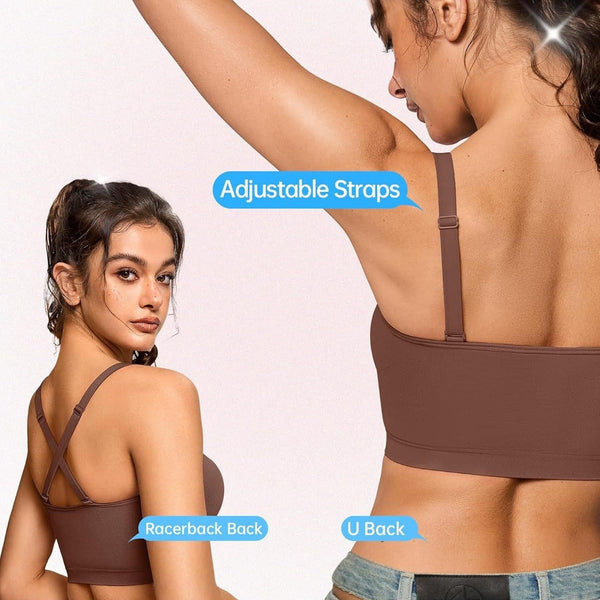 Seamless Wireless Bra for Women – Non-Padded Comfortable Everyday Nylon Bra