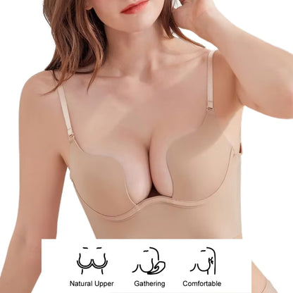 Wedding Women Bra Backless Bra With Convertible Invisible Straps Free