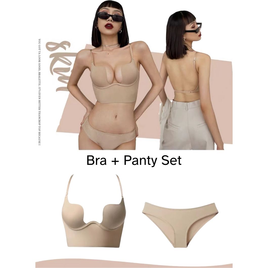 Wedding Women Bra Backless Bra With Convertible Invisible Straps Free