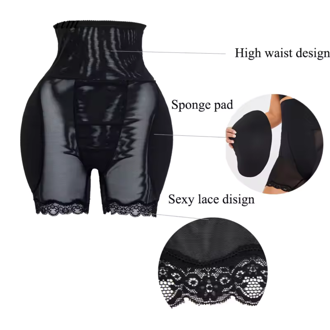 CLASYY High Waist Hip Lifting Shapewear Pants for Women – Tummy Control, Butt Lifter, Traceless Body Shaper Underwear