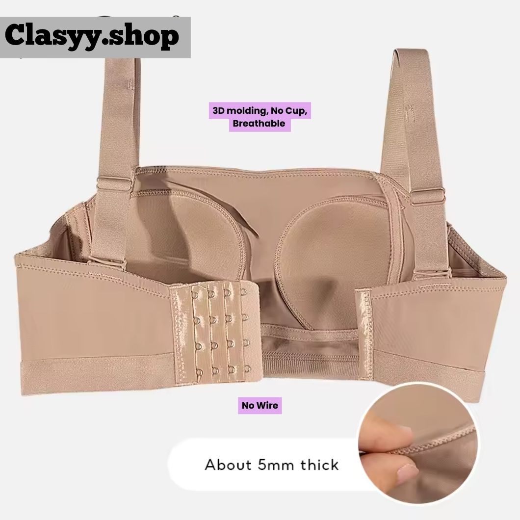 Seamless Sports Bra for Women – Wire-Free Support Bra for Big Breasts