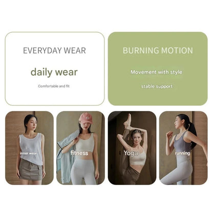 Seamless Sports Bra for Women – Wire-Free Support Bra for Big Breasts