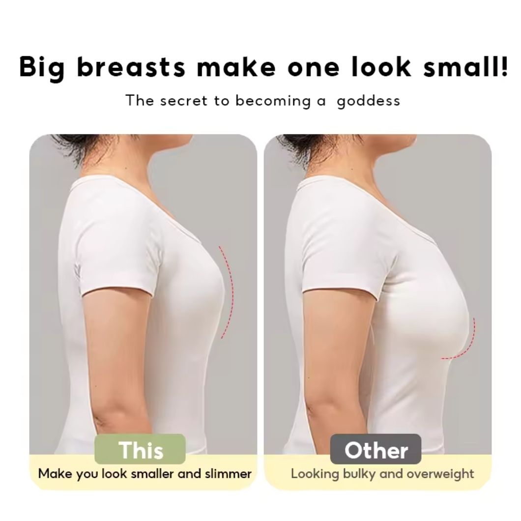 Seamless Sports Bra for Women – Wire-Free Support Bra for Big Breasts