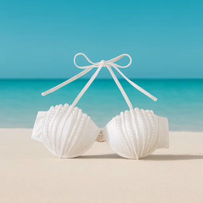 Mermaid Shell Pearl Bikini Set