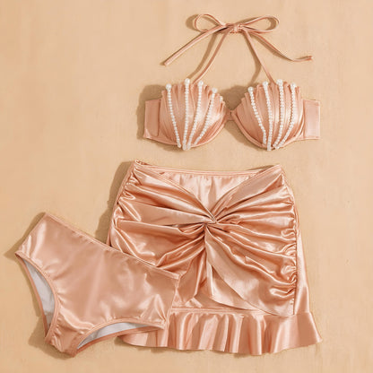 Mermaid Shell Pearl Bikini Set