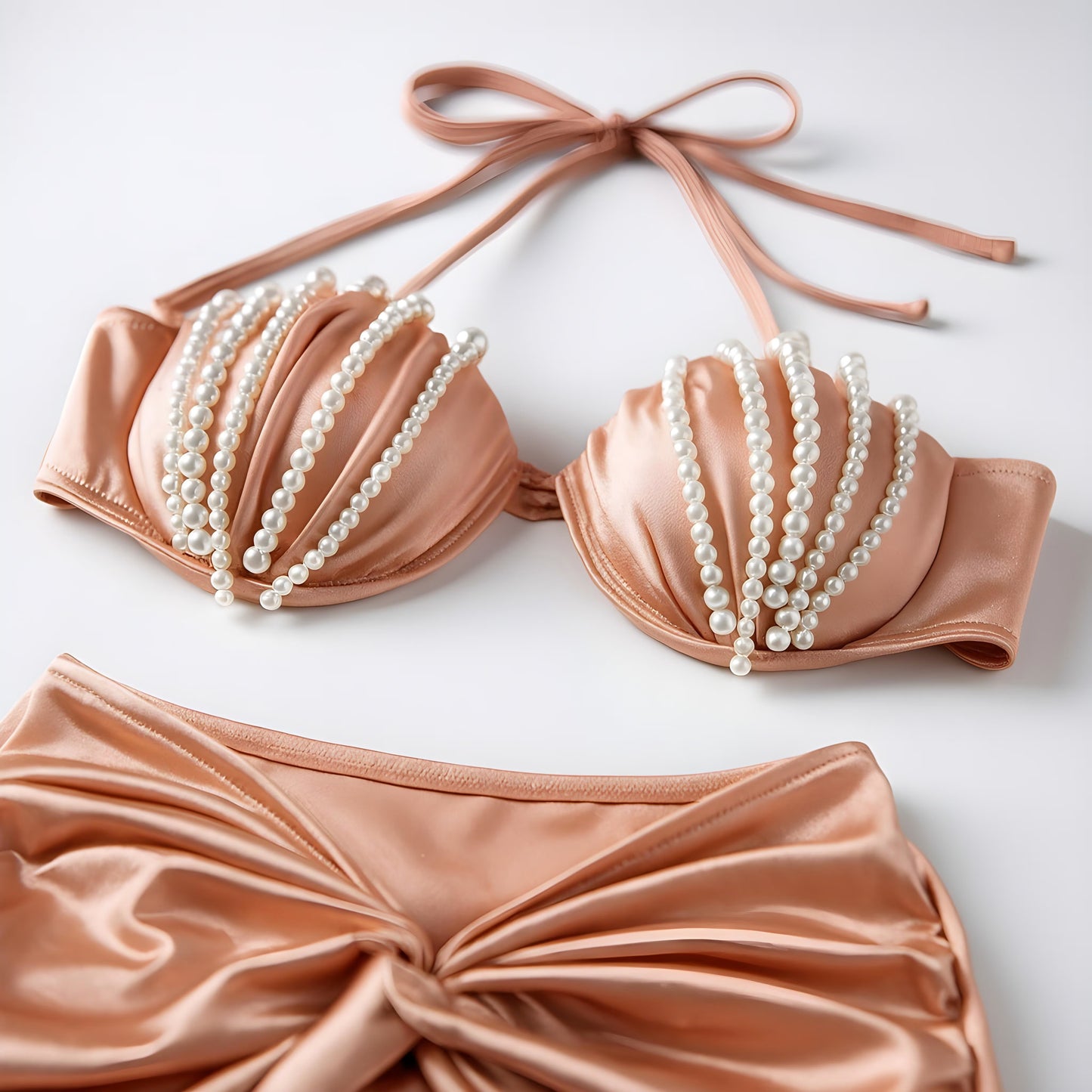Mermaid Shell Pearl Bikini Set