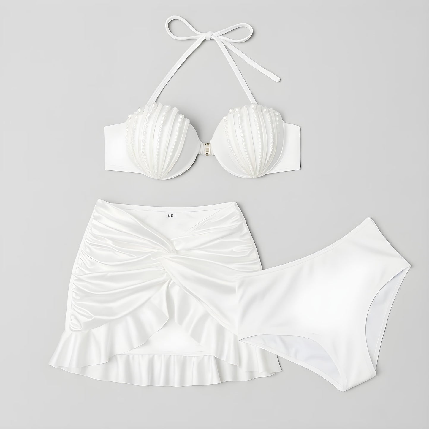 Mermaid Shell Pearl Bikini Set