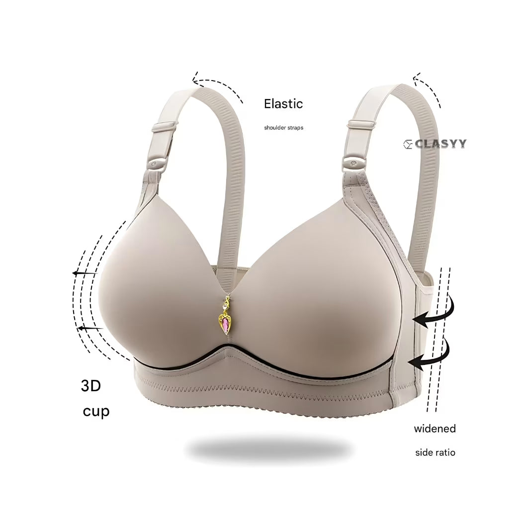 Plus size thin cup shiny bra, large size sexy bralette, supportive sports bra for women